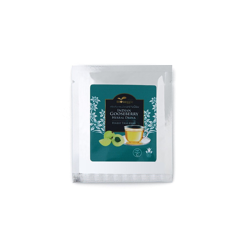 BioVeggie เครื่องดื่มชาสมุนไพร ชนิดชงสูตรมะขามป้อม BioVeggie เครื่องดื่มชาสมุนไพร ชนิดชงสูตรมะขามป้อม